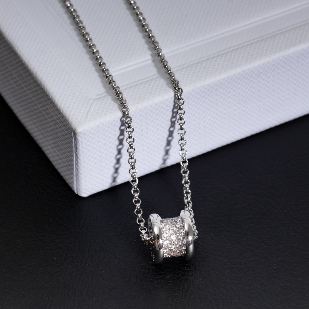 DIANA ZERO 1 SILVER DIAMOND NECKLACE