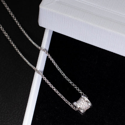 DIANA ZERO 1 SILVER DIAMOND NECKLACE