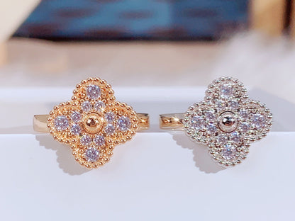 DIANA CLOVER DIAMOND RING