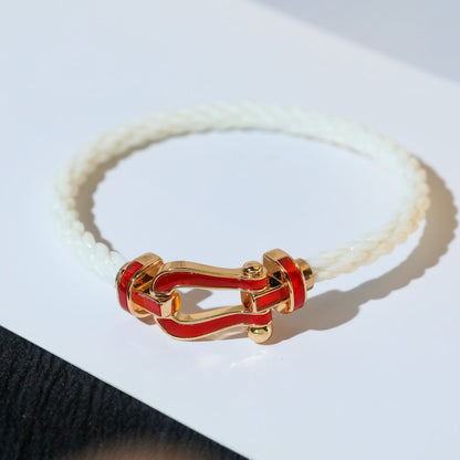 DIANA FORCE 10 WHITE TEXTILE DIAMOND PAVED