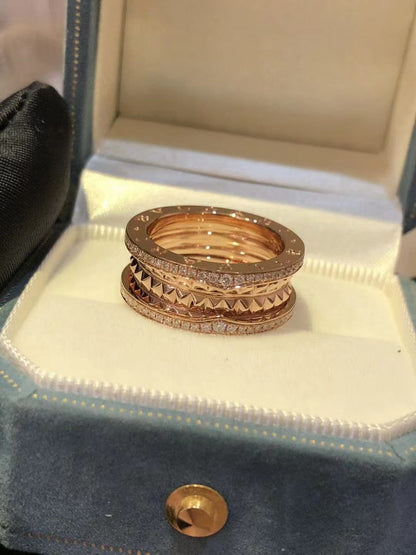 DIANA ZERO 1 ROCK DIAMOND PINK GOLD