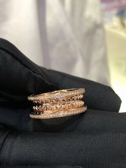 DIANA ZERO 1 ROCK DIAMOND PINK GOLD