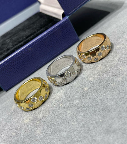 DIANA BEE LOVE DIAMOND LARGE RING