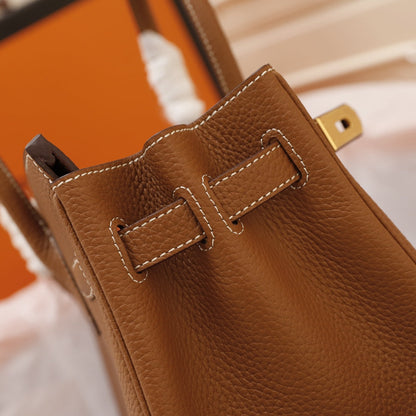 HM BIRKIN BAG 30 BROWN TOGO GOLD HARDWARE