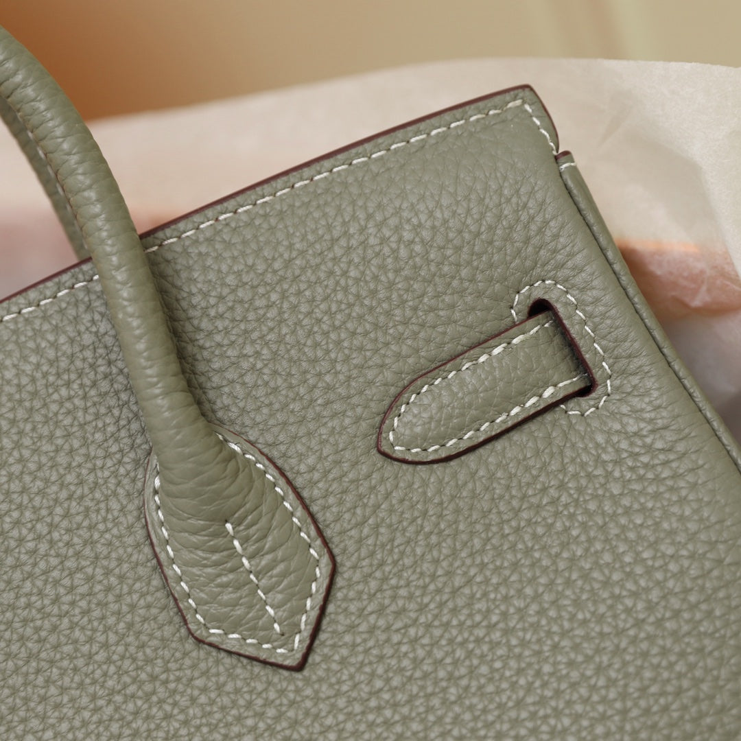 HM BIRKIN BAG 30 OLIVE TOGO GOLD HARDWARE