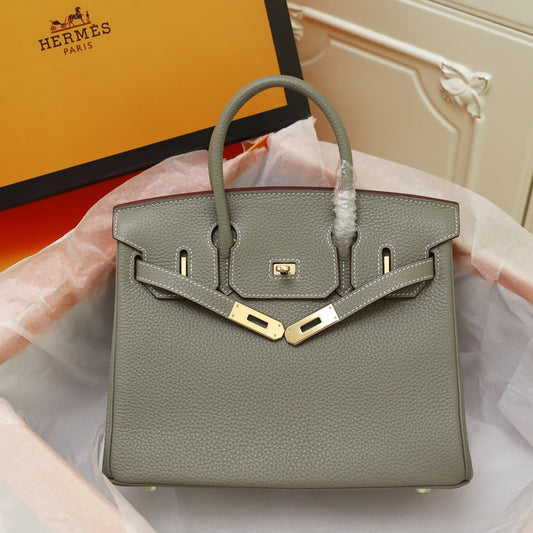 HM BIRKIN BAG 30 OLIVE TOGO GOLD HARDWARE
