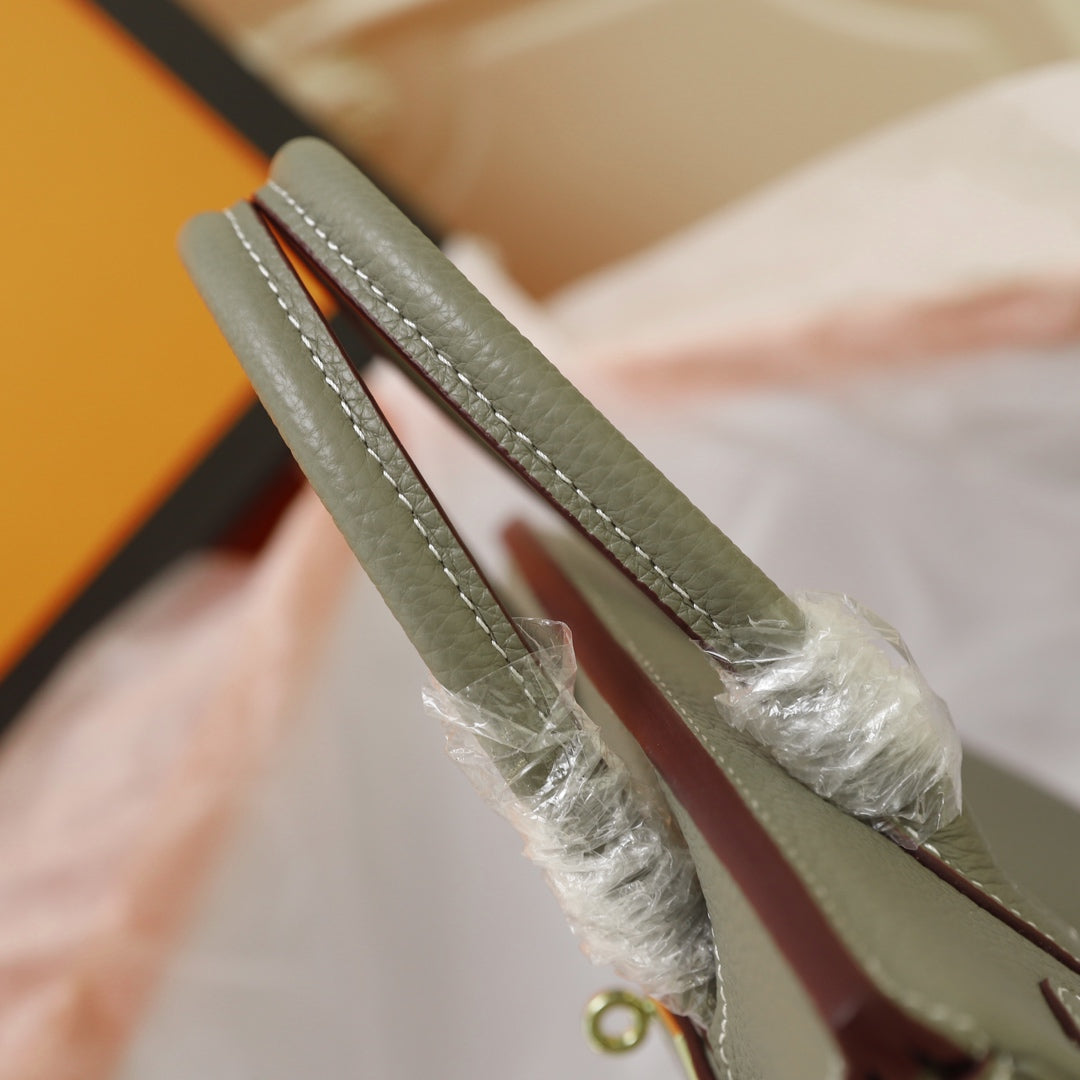 HM BIRKIN BAG 30 OLIVE TOGO GOLD HARDWARE