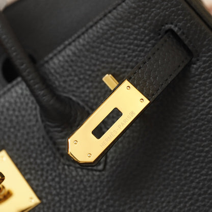 HM BIRKIN BAG 30 BLACK TOGO GOLD HARDWARE