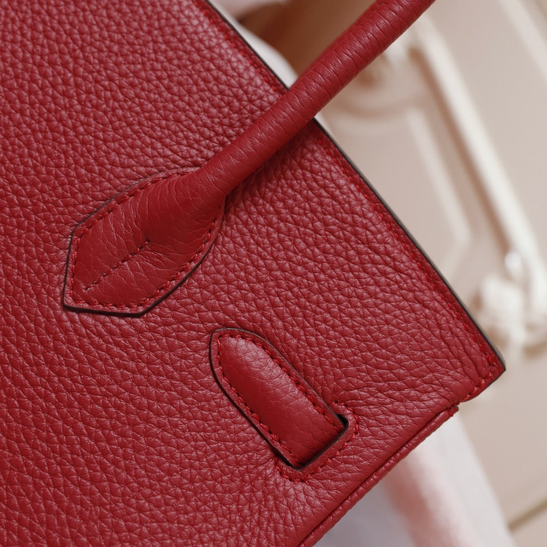 HM BIRKIN BAG 30 CRIMSON TOGO GOLD HARDWARE