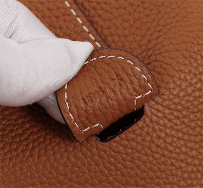 HM EVELYNE BAG 28 RUSSET TOGO