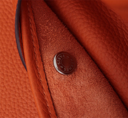 HM EVELYNE BAG 28 RED ORANGE TOGO