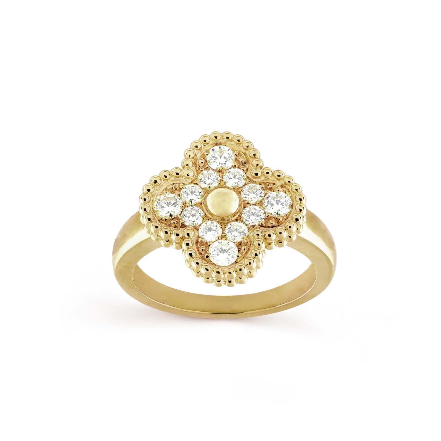 DIANA CLOVER DIAMOND RING