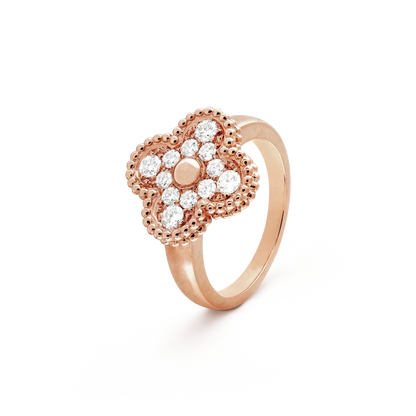 DIANA CLOVER DIAMOND RING