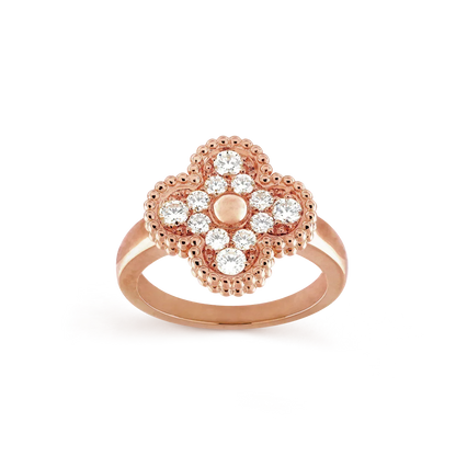 DIANA CLOVER DIAMOND RING