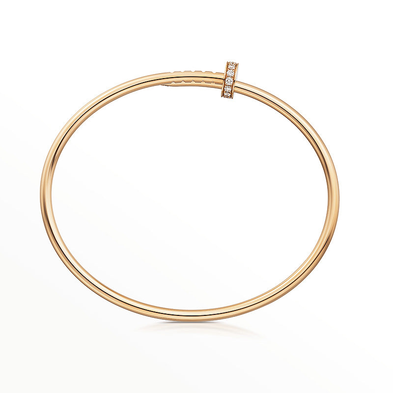 DIANA JUSTE BRACELET 2.5MM DIAMONDS