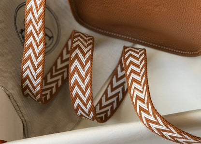 Mini Evelyne 18cm Tan Togo Shw