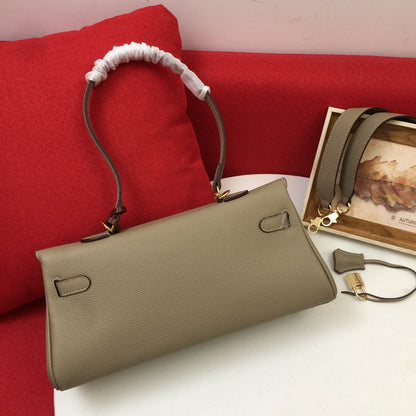 HM SHOULDER BAG 35 SAND TOGO GOLD HARDWARE