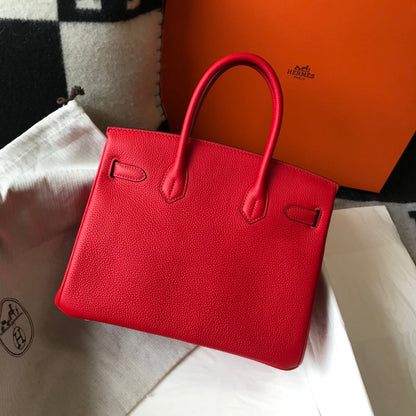 HM BIRKIN 35CM RED TOGO LEATHER GOLD HARDWARE
