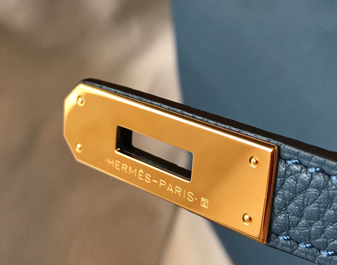 HM BIRKIN 35CM DARK BLUE TOGO LEATHER GOLD HARDWARE