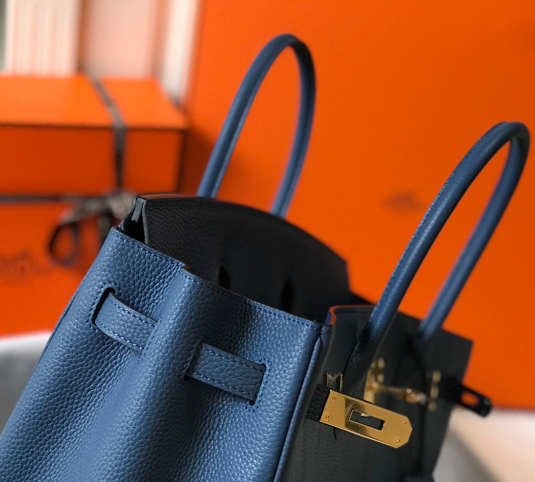 HM BIRKIN 35CM DARK BLUE TOGO LEATHER GOLD HARDWARE