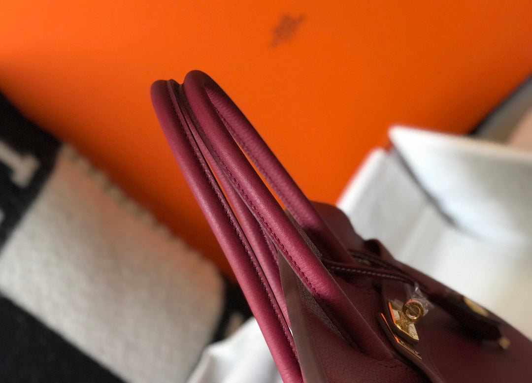 HM BIRKIN 35CM BURGUNDY TOGO LEATHER GOLD HARDWARE