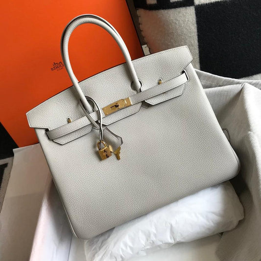 HM BIRKIN 35CM BAG CREAM TOGO GOLD HARDWARE