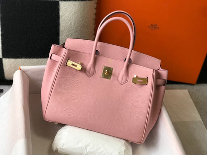 HM BIRKIN 35CM PINK TOGO LEATHER GOLD HARDWARE