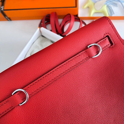 Kelly Danse II 22cm Red Evercolor Leather Shw