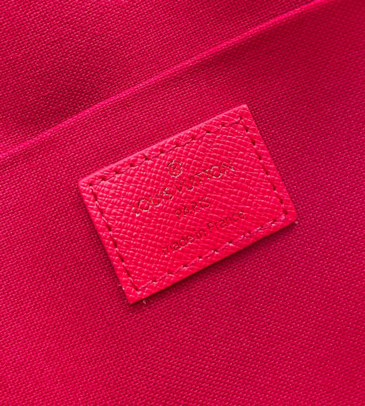 F¨¦LICIE POCHETTE 21 IN BROWN DAMIER EBENE COATED CANVAS GOLD HARDWARE