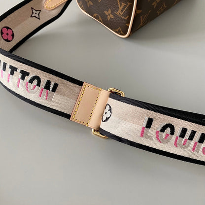 SPEEDY BANDOULIERE 25 BROWN MONOGRAM CANVAS