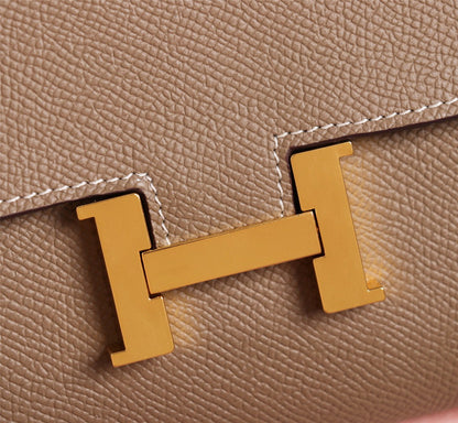 HM CONSTANCE BAGS DAKANG 20.5 CARAMEL EPSOM