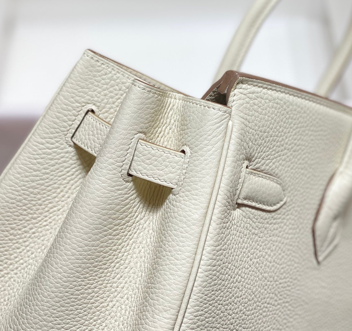 HM BIRKIN 35CM BAG WHITE TOGO GOLD HARDWARE