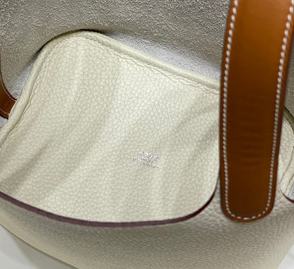 picotin lock 18 white gold togo shw