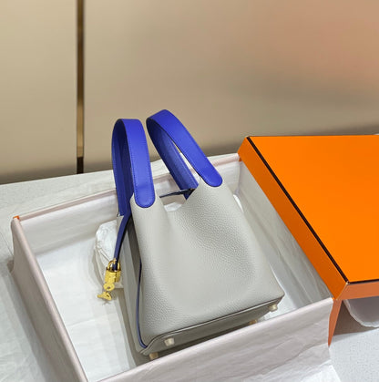 picotin lock 18 white blue togo ghw