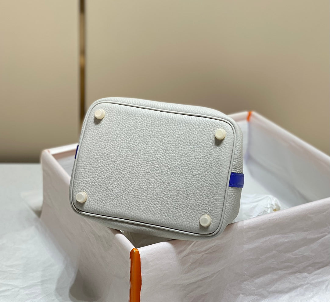 picotin lock 18 white blue togo ghw