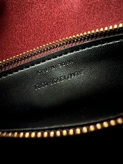 le 5a7 small 23cm burgundy calfskin