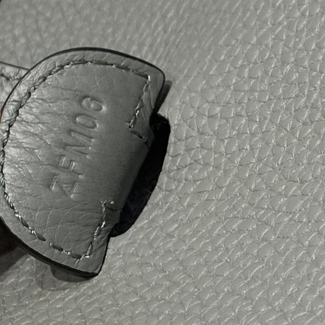 Evelyne 29cm Grey Togo Shw