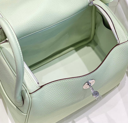 HM LINDY 26 BAG MINT TAURILLON CLEMENCE LEATHER