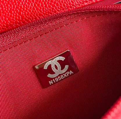 CC WOC 19 RED CAVIAR SILVER HARDWARE