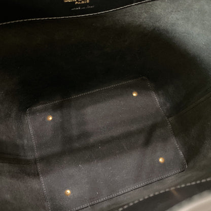 le 37 20cm black shiny calfskin