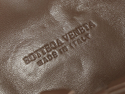 bv teen jodie 36cm chocolate lambskin