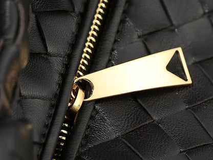 bv teen jodie 36cm black lambskin