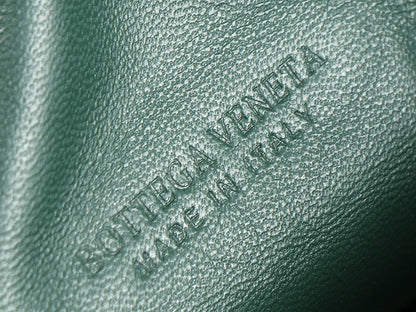 bv teen jodie 36cm dark green lambskin