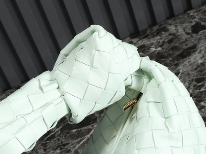 bv teen jodie 36cm light cloud blue lambskin