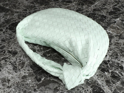 bv teen jodie 36cm light cloud blue lambskin