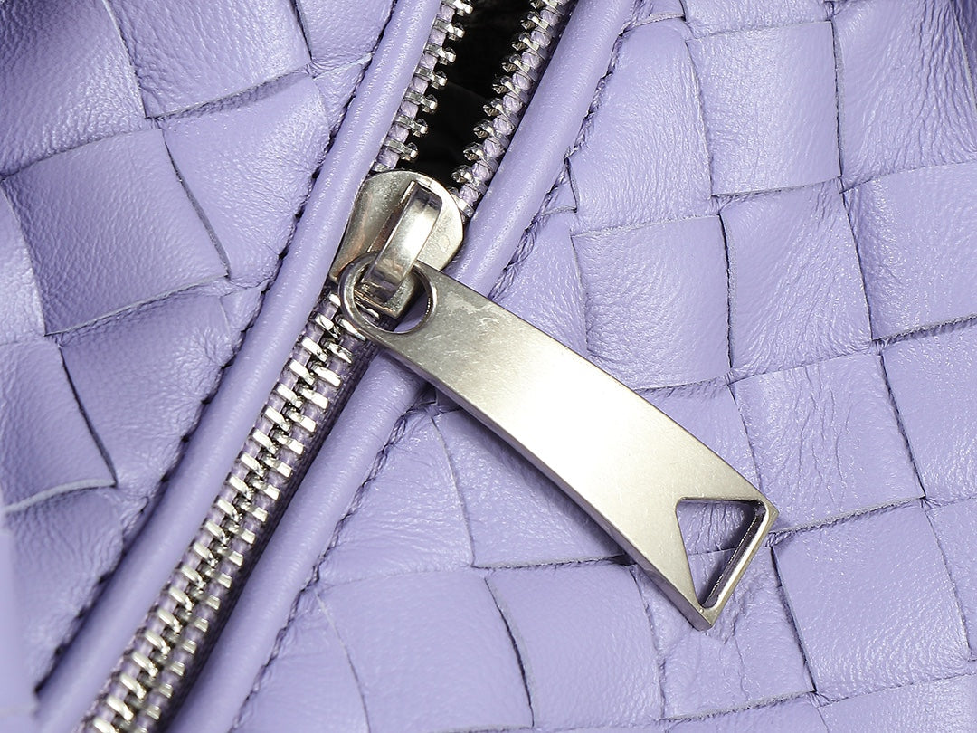 bv teen jodie 36cm purple lambskin