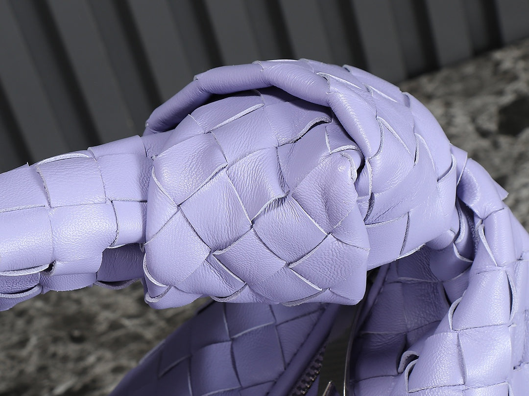 bv teen jodie 36cm purple lambskin