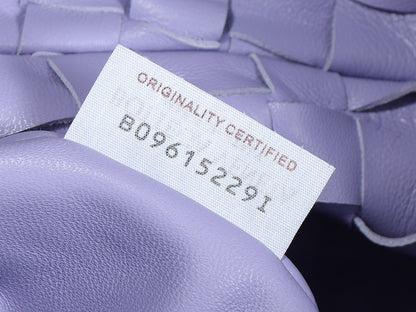 bv teen jodie 36cm purple lambskin