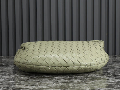 bv teen jodie 36cm khaki lambskin