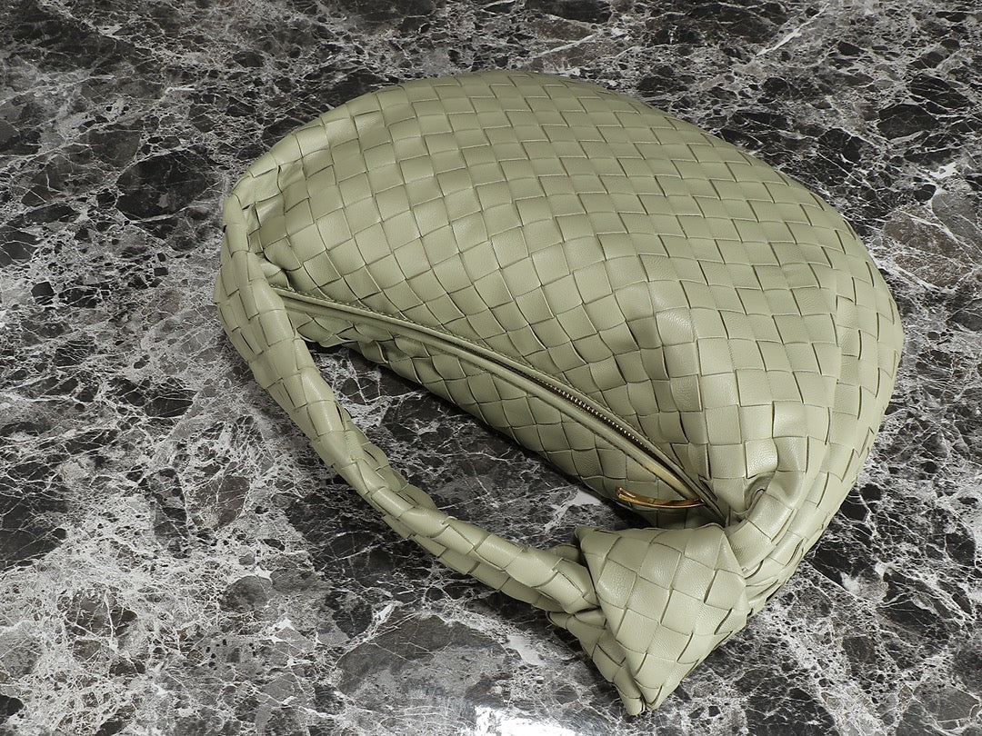 bv teen jodie 36cm khaki lambskin